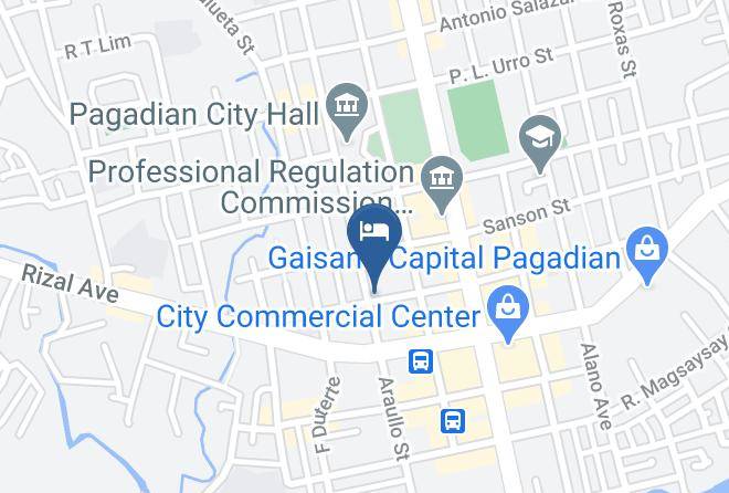 Zamboanga Del Sur - Pagadian Bay Plaza Hotel Maps