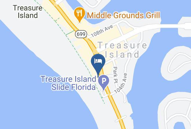 Pinellas - Page Terrace Beachfront Hotel Maps