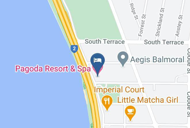 South Perth - Pagoda Resort & Spa Maps