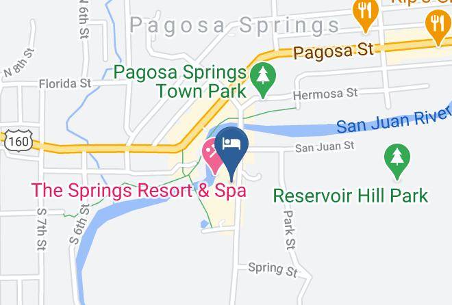 Archuleta - Pahgosa Spa The Springs Resort & Spa Maps