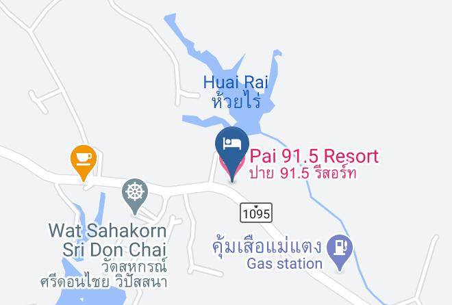 Amphoe Mae Taeng - Pai 91 5 Resort Maps
