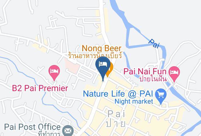 Amphoe Pai - Pai Cat Hut Maps
