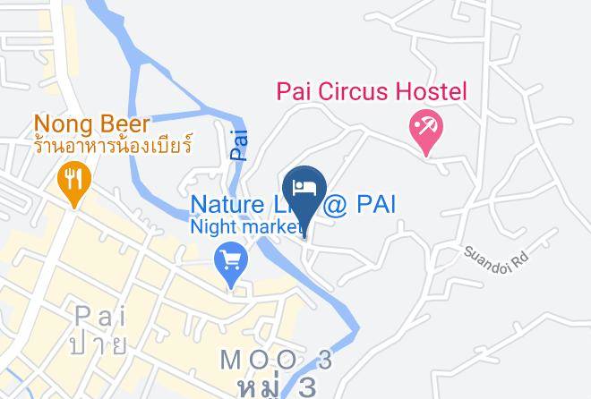 Amphoe Pai - Pai Country Hut Maps