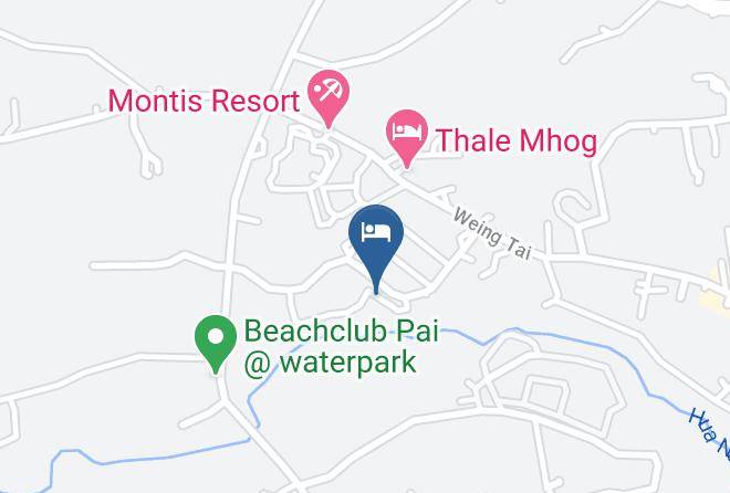 Amphoe Pai - Pai Herbs Resort Maps