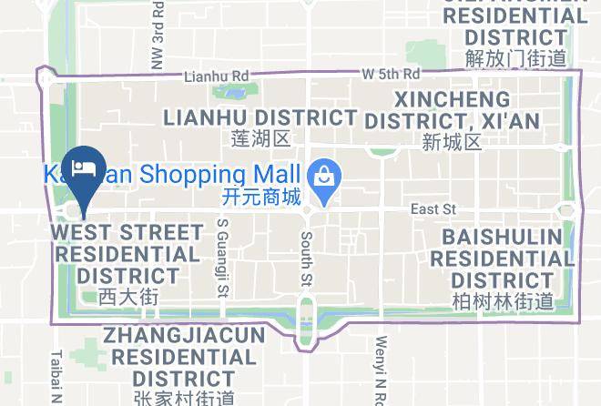 Xi An - Pai Hotel Maps