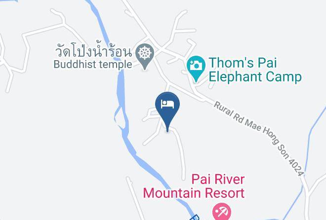 Amphoe Pai - Pai Hotsprings Spa Resort Maps