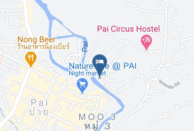 Amphoe Pai - Pai Loess Resort Maps