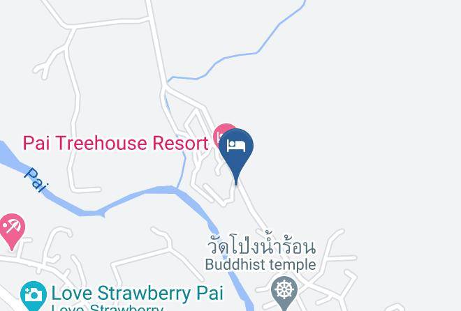 Amphoe Pai - Pai Love And Baanchonphao Resort Maps