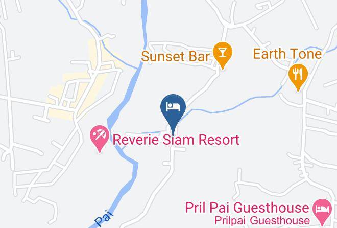 Amphoe Pai - Pai Tara Resort Maps