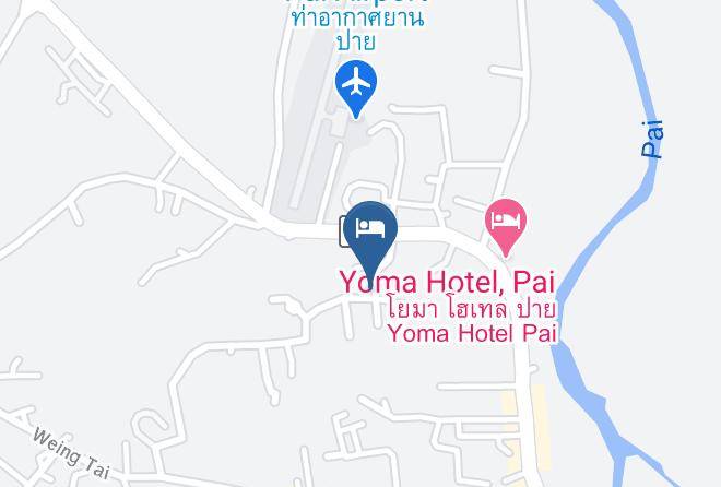 Amphoe Pai - Pai Vintage Garden Resort Maps