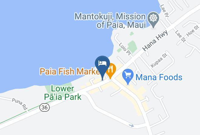 Maui - Paia Inn Maps