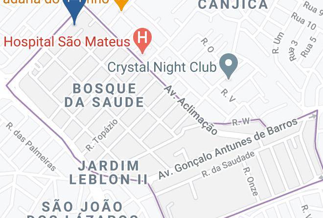 Cuiaba - Paiaguas Palace Hotel Maps