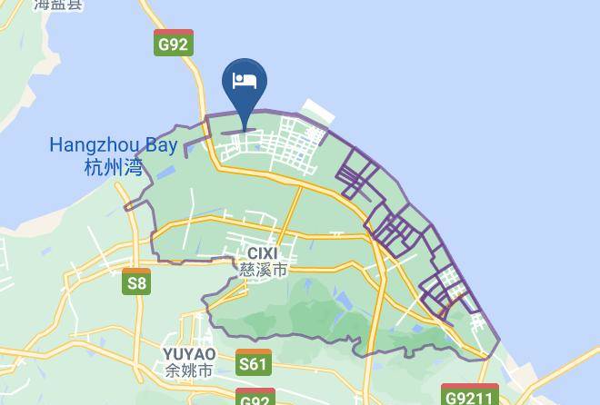 Ningbo - Paibaiyun Hotel Maps