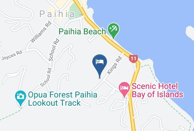 Far North - Paihia Pacific Resort Hotel Maps