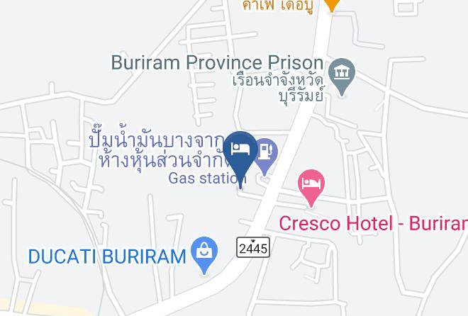 Amphoe Mueang Buri Ram - Pailin Resort Maps