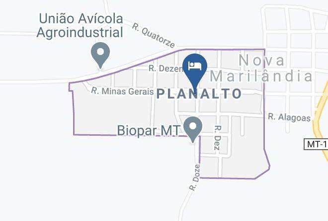 Nova Marilandia - Paineiras Park Hotel Maps