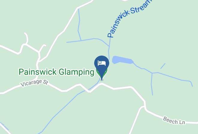 Painswick Glamping Map