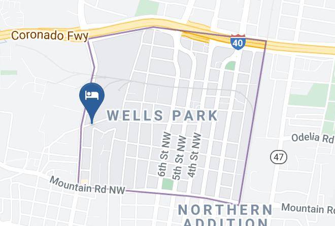 Painted Lady Bed & Brew Map