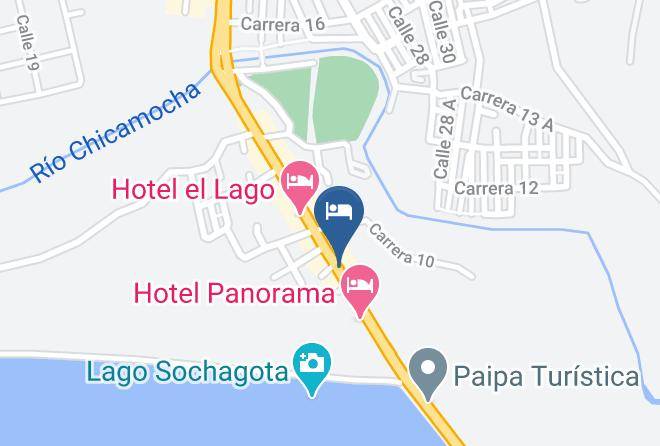 Paipa - Paipa Hotel Cien Por Ciento Boyacense Maps