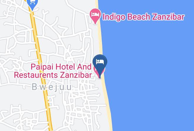 Zanzibar South - Paipai Hotel Zanziabar Maps