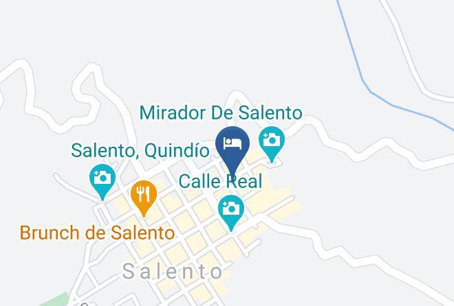 Salento - Paisaje Andino Salento Maps