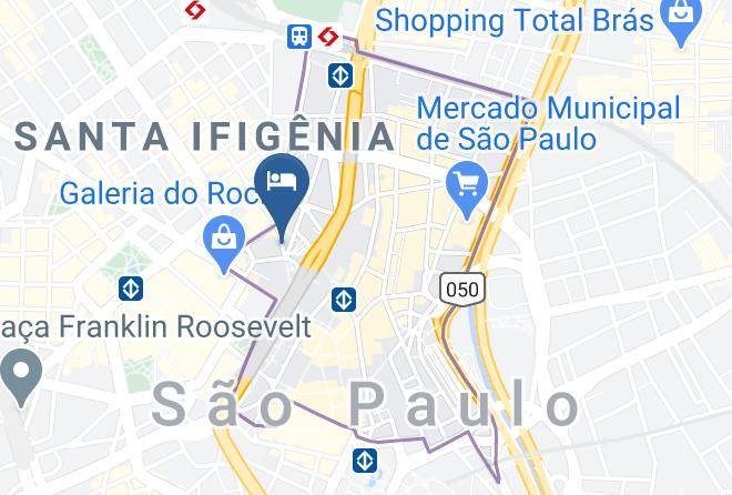 Sao Paulo Republica - Paissandu Palace Hotel Maps