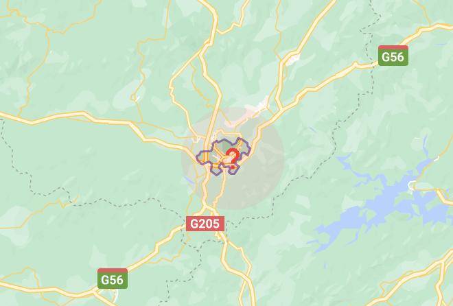 Huangshan - Paiyunlou Hotel Maps