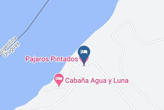 Salto - Pajaros Pintados Hotel Maps
