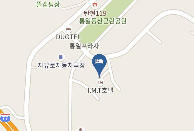 Paju Carlton Hotel Map