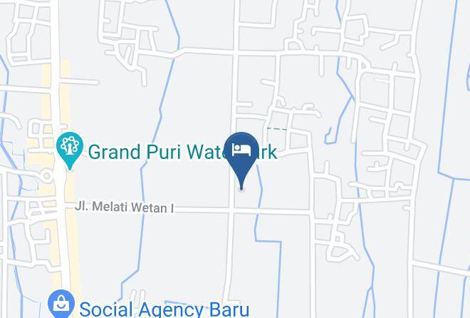 Bantul Regency - Pak Dhe Homestay Maps
