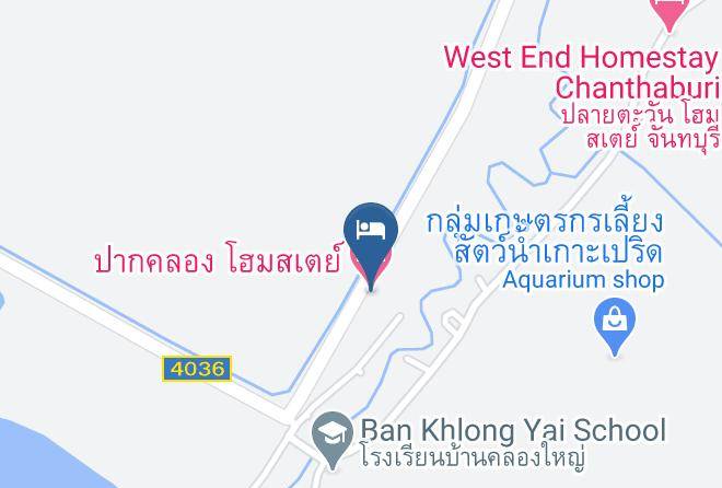 Amphoe Laem Sing - Pak Klong Homestay Maps
