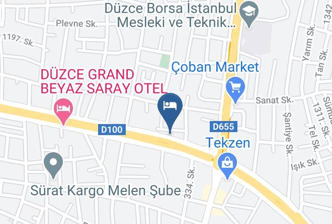 Duzce Hamidiye - Pak Otel Maps
