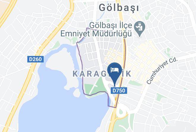 Golbasi - Pak Otel Maps