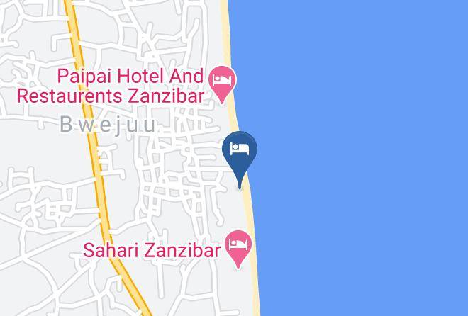 Zanzibar South - Pakacha Bungalows Maps