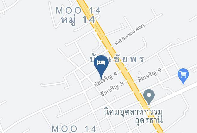Mueang Udon Thani District - Pakavadee Resort Maps