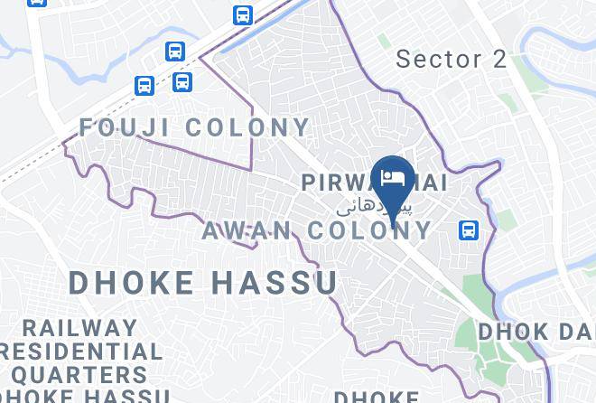 Islamabad - Pakeeza Hotel Maps