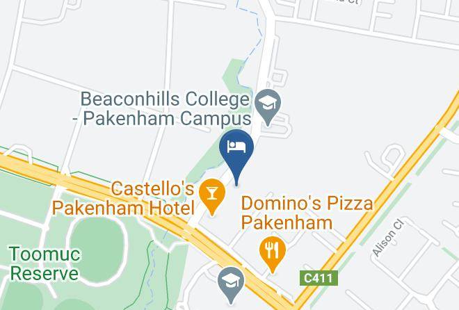 Cardinia - Pakenham Park Motel Maps