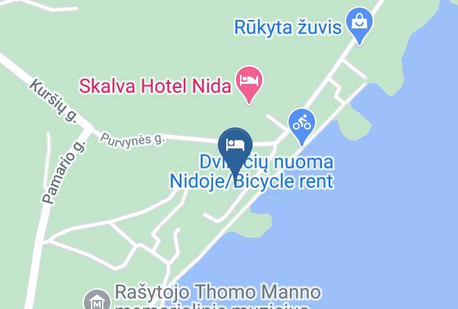 Neringa - Pakrantes Namelis Maps