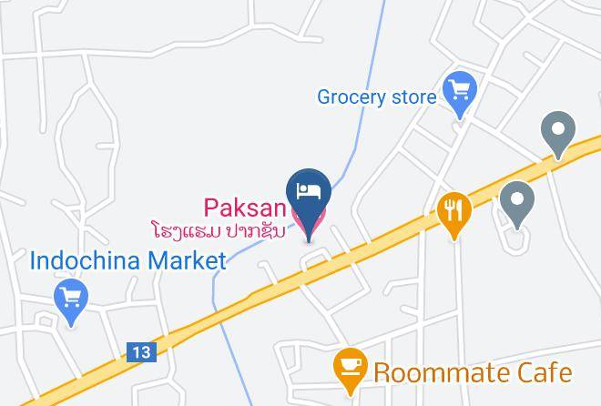 Pakxan - Paksan Hotel Maps