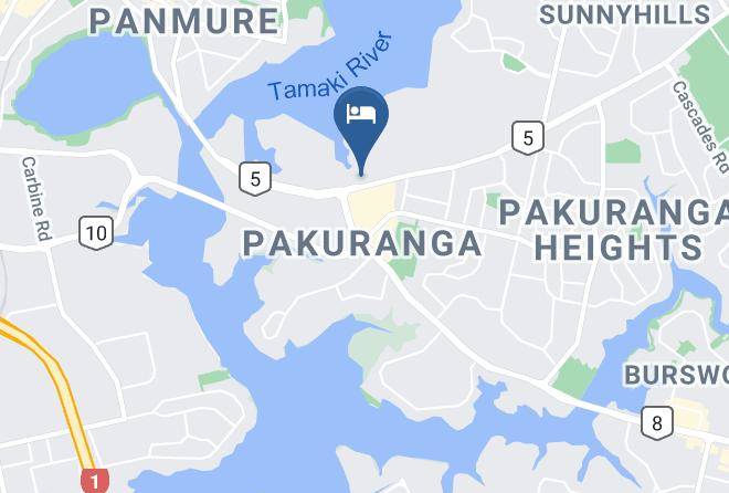 Auckland - Pakuranga Motor Lodge Maps