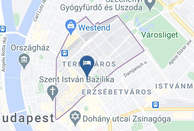 Budapest Terezvaros - Pal's Mini Hostel Maps