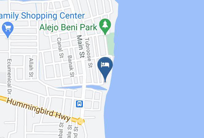 Pal's On The Beach Map