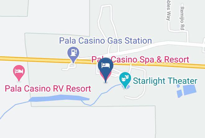 San Diego - Pala Casino Spa & Resort Maps