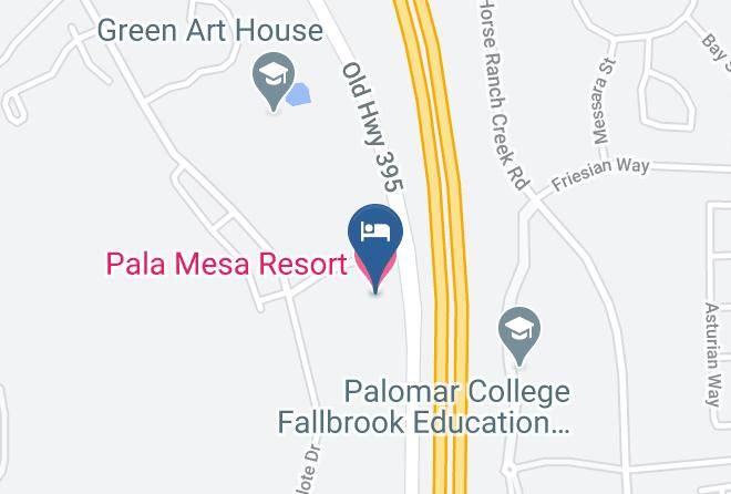 San Diego - Pala Mesa Resort Maps