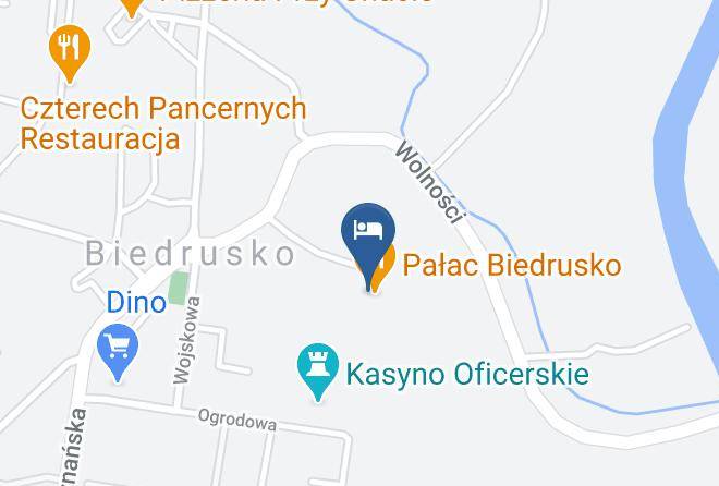Poznanski - Restauracja Palac Biedrusko Maps