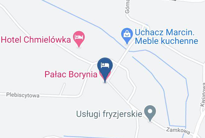 Jastrzebie Zdroj - Palac Borynia Maps
