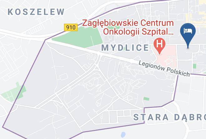 Dabrowa Gornicza - Palac Dabrowa Maps
