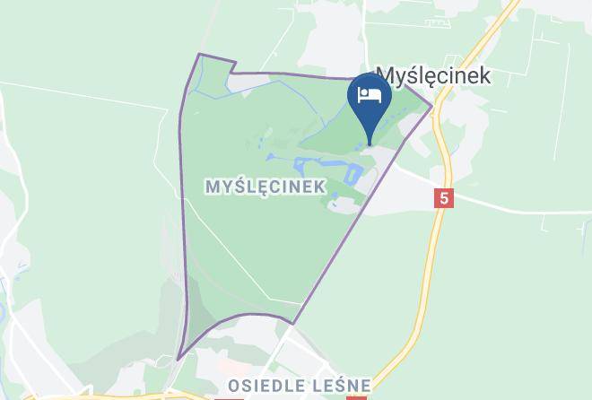 Bydgoszcz - Hotel Palac Maps