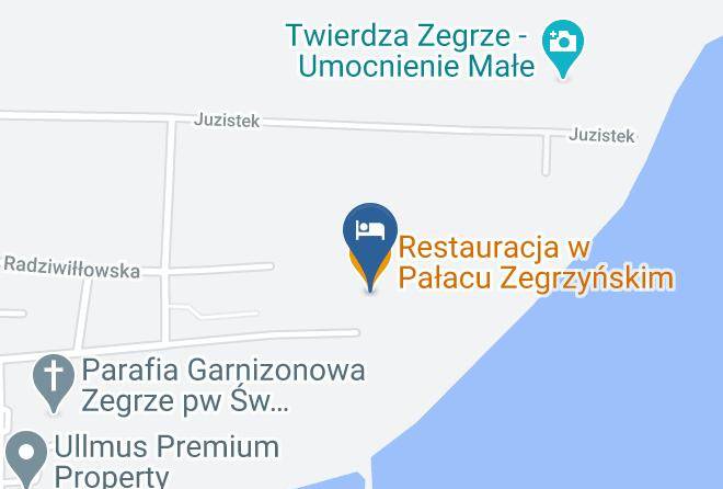 Restauracja W Palacu Zegrzynskim Map