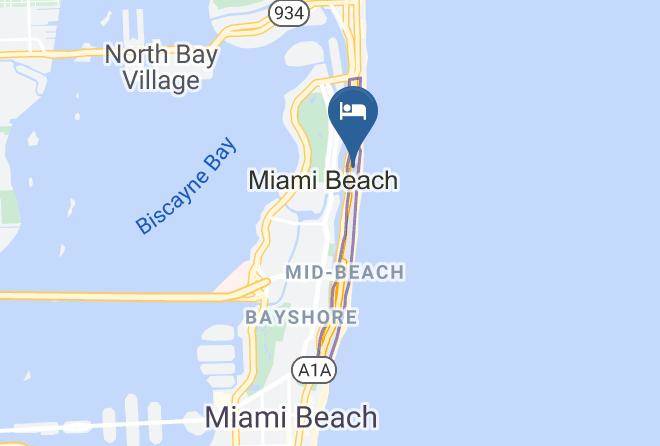 Miami Dade - Palace At Miami Beach Resort Maps